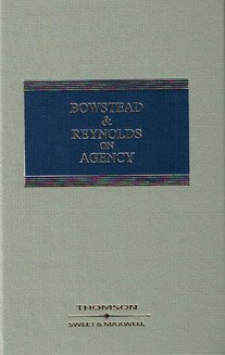 9780421858008: Bowstead & Reynolds on Agency