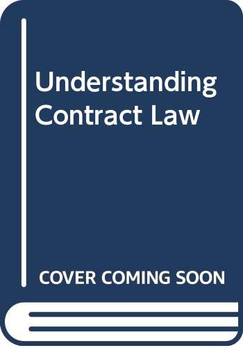 Beispielbild fr Understanding Contract Law zum Verkauf von Ammareal