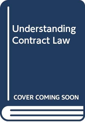 Imagen de archivo de Understanding Contract Law a la venta por AwesomeBooks