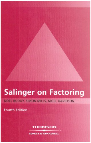 Stock image for Salinger on Factoring : The Law and Practice of Invoice Finance for sale by Mispah books