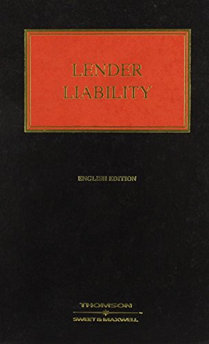 9780421885806: Lender Liability: English Edition