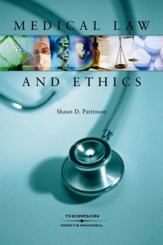 9780421889507: Medical Law and Ethics