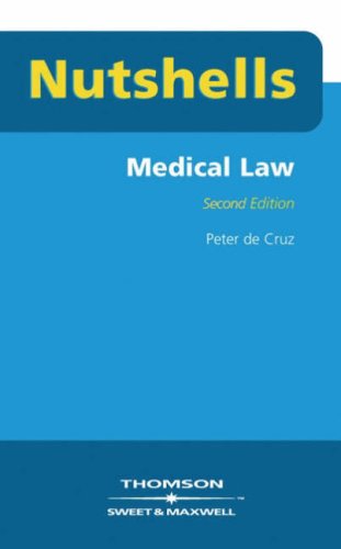 9780421891708: Nutshells: Medical Law Revision Aid and Study Guide (Nutshell)
