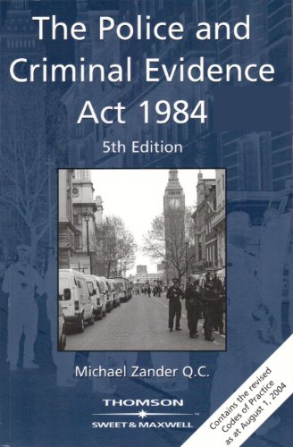 Imagen de archivo de The Police and Criminal Evidence Act 1984 a la venta por WorldofBooks