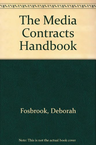 Stock image for The Media Contracts Handbook for sale by Phatpocket Limited