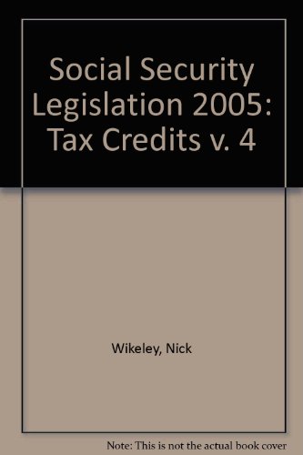 Social Security Legislation (v. 4) (9780421920903) by Unknown Author