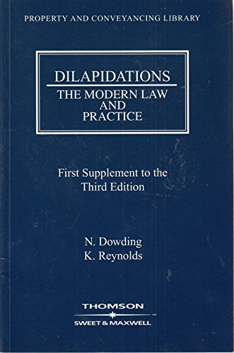 Dilapidations (9780421921504) by Nicholas Dowding