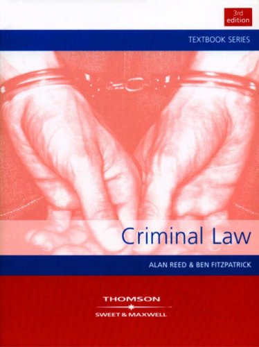 Beispielbild fr Criminal Law zum Verkauf von WorldofBooks