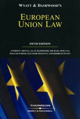 Beispielbild fr European Union Law zum Verkauf von Better World Books