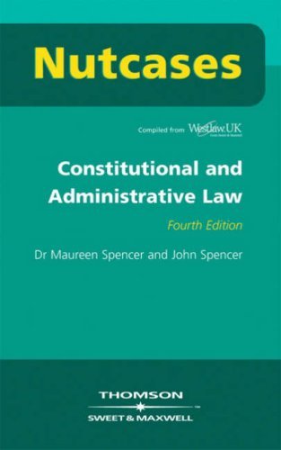 Stock image for Constitutional and Administrative Law (Nutcases) for sale by AwesomeBooks
