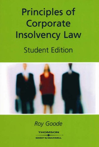 Stock image for Principles of Corporate Insolvency Law for sale by GF Books, Inc.