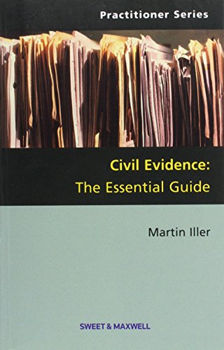 Beispielbild fr Civil Evidence zum Verkauf von Better World Books Ltd