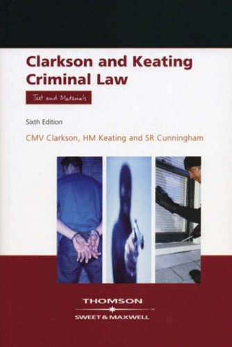 Stock image for Criminal Law : Text and Materials for sale by Better World Books Ltd