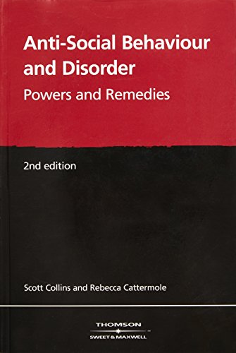 Beispielbild fr Anti-Social Behaviour and Disorder: Powers and Remedies zum Verkauf von Anybook.com