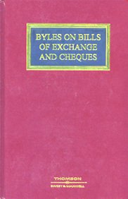 9780421952805: Byles on Bills of Exchange and Cheques