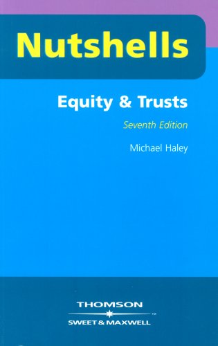 Nutshells (Equity & Trusts) (9780421957701) by Michael A. Haley