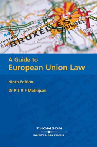 9780421959705: A Guide to European Union Law