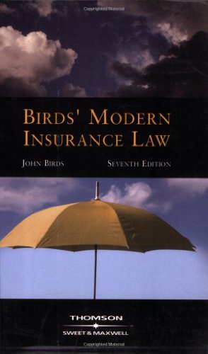 9780421960503: Birds' Modern Insurance Law