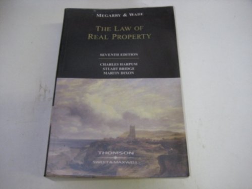 Stock image for Megarry and Wade: The Law of Real Property for sale by Reuseabook