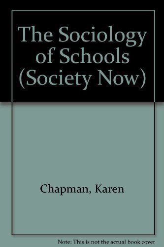 Stock image for The Sociology of Schools. for sale by Plurabelle Books Ltd