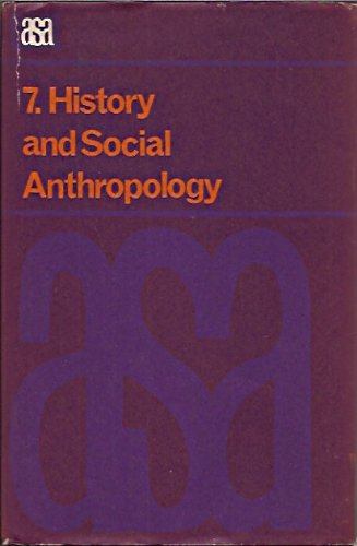 Stock image for History and Social Anthropology for sale by Better World Books