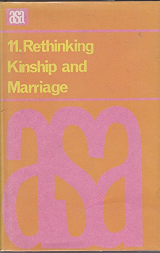 Beispielbild fr Rethinking Kinship and Marriage zum Verkauf von Better World Books