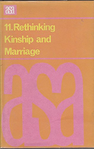 Imagen de archivo de Rethinking Kinship and Marriage a la venta por Better World Books