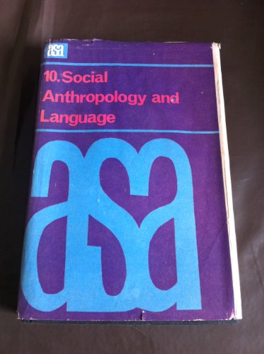 Beispielbild fr Social Anthropology and Language zum Verkauf von Anybook.com