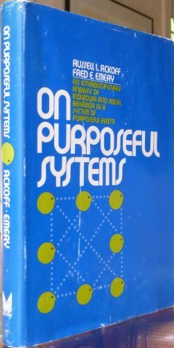 9780422740302: On Purposeful Systems