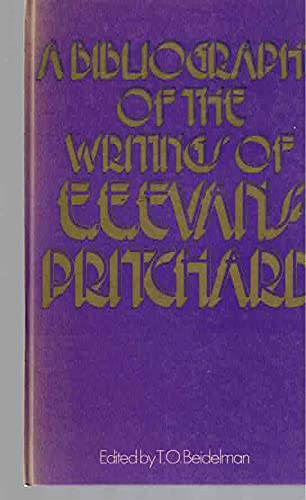9780422742207: Bibliography of the Writings of E.E.Evans- Pritchard