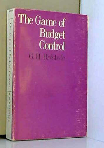 Stock image for Game of Budget Control for sale by Anybook.com