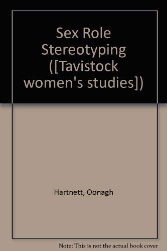 9780422767705: Sex Role Stereotyping ([Tavistock women's studies])