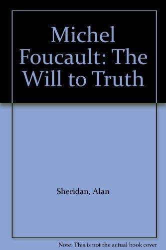 Beispielbild fr Michel Foucault: The Will to Truth zum Verkauf von Reuseabook
