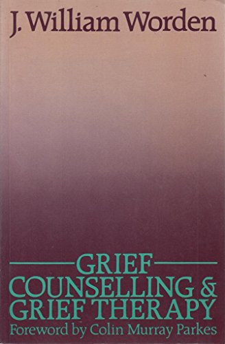 Beispielbild fr Grief Counselling and Grief Therapy (Social science paperbacks) zum Verkauf von AwesomeBooks
