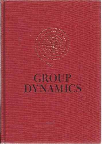 Imagen de archivo de Group Dynamics: Research and Theory a la venta por Anybook.com