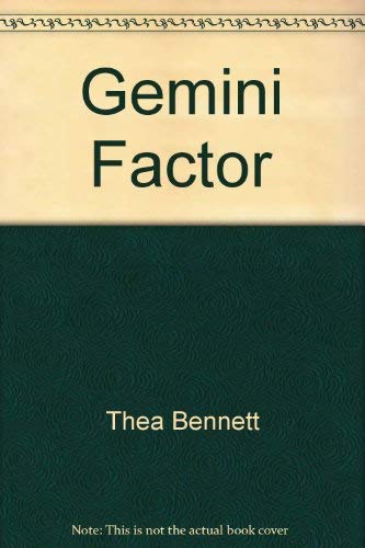 Beispielbild fr Gemini Factor zum Verkauf von WorldofBooks