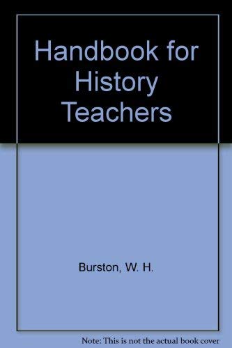 9780423490602: Handbook for History Teachers
