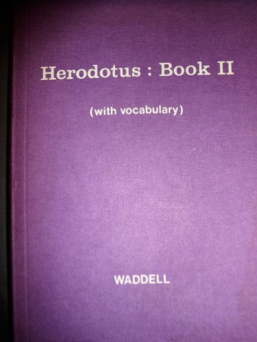 Histories: v. 2 (9780423783308) by Herodotus