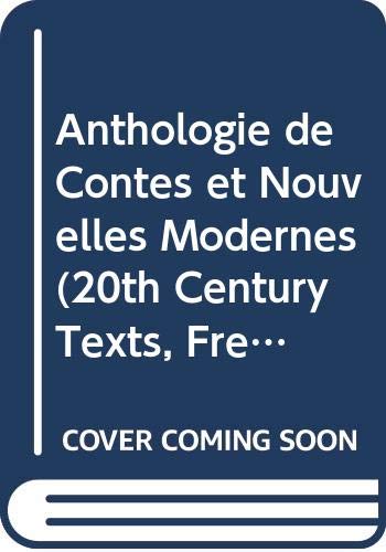 9780423790306: Anthologie de Contes et Nouvelles Modernes (20th Century Texts, French S.)