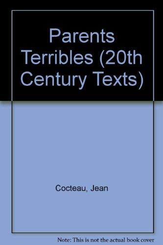 Stock image for Les Parents Terribles for sale by Better World Books