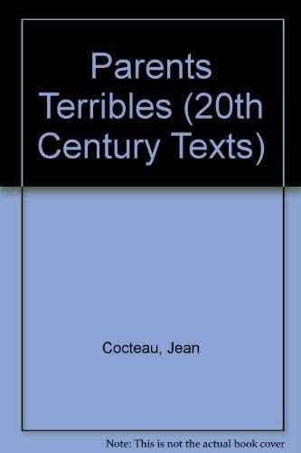 9780423816204: Parents Terribles (20th Century Texts)