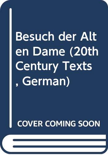 9780423827002: Besuch der Alten Dame (20th Century Texts, German)