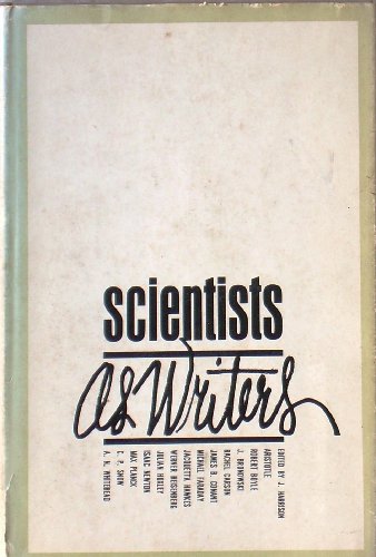 Imagen de archivo de Scientists as Writers a la venta por ThriftBooks-Atlanta