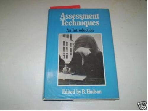 Stock image for Assessment Techniques: An Introduction for sale by G. & J. CHESTERS