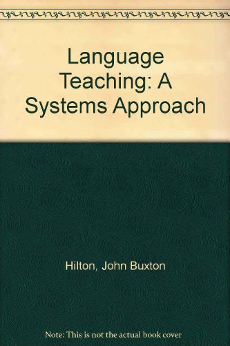 9780423881509: Language Teaching: A Systems Approach
