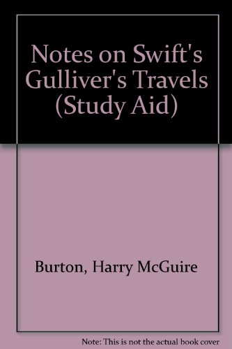 Imagen de archivo de Notes on Swift's "Gulliver's Travels" (Study Aid) a la venta por medimops