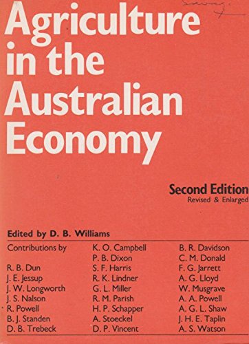 9780424000923: Agriculture in the Australian Economy