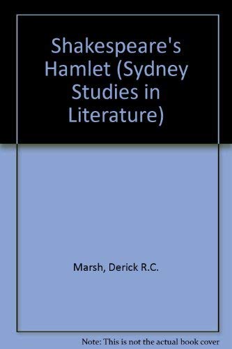 Stock image for Shakespeare's "Hamlet" (Sydney Studies in Literature) for sale by Jackson Street Booksellers