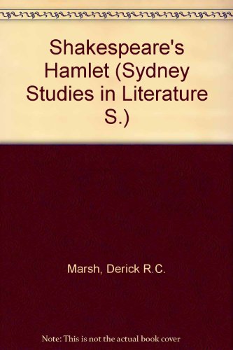 Stock image for Shakespeare's "Hamlet" (Sydney Studies in Literature) for sale by Phatpocket Limited