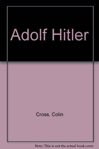 Beispielbild fr Adolf Hitler zum Verkauf von Second Chance Books & Comics